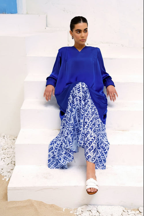 Azure Mirage Dress