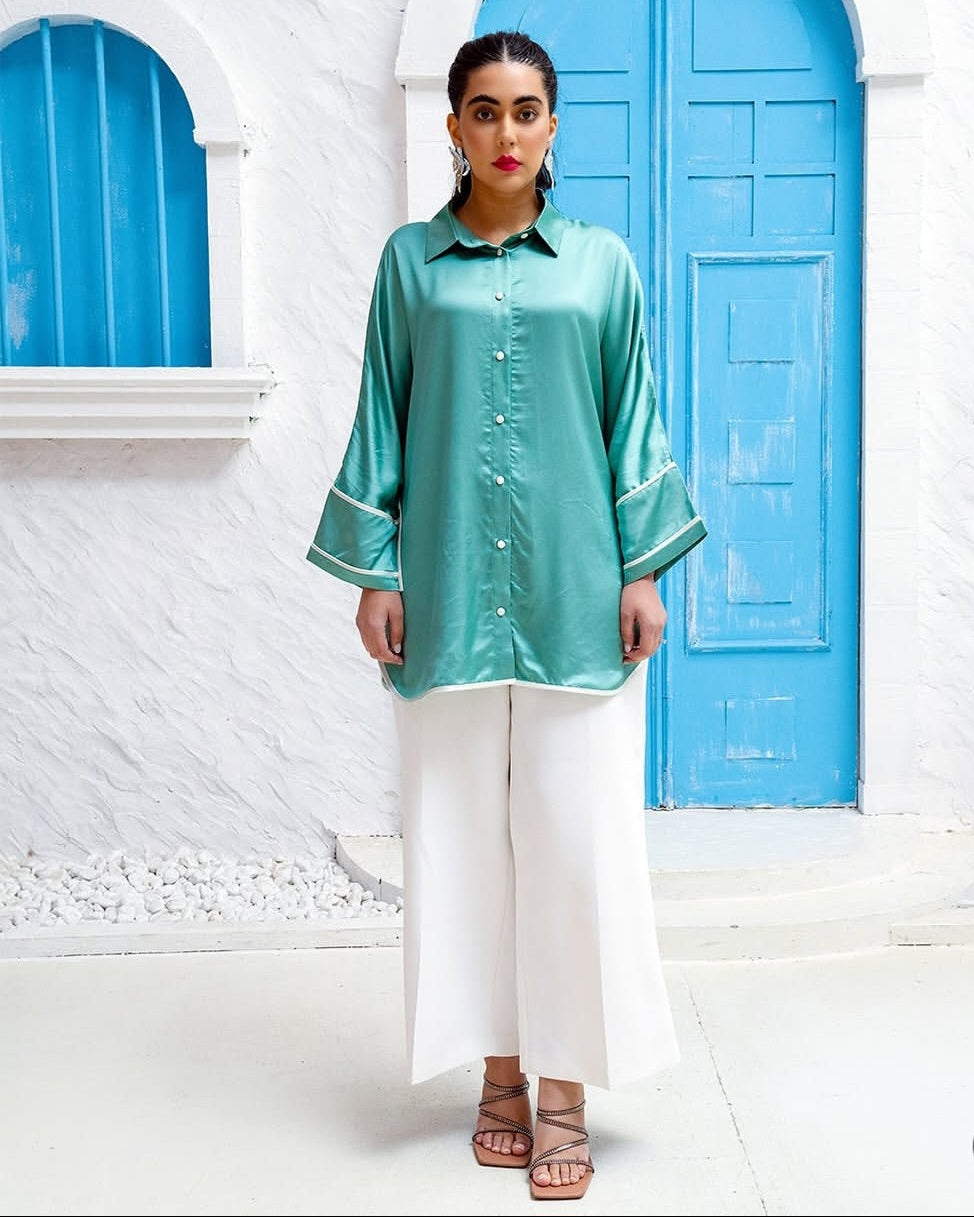 Aqua Line Shirt
