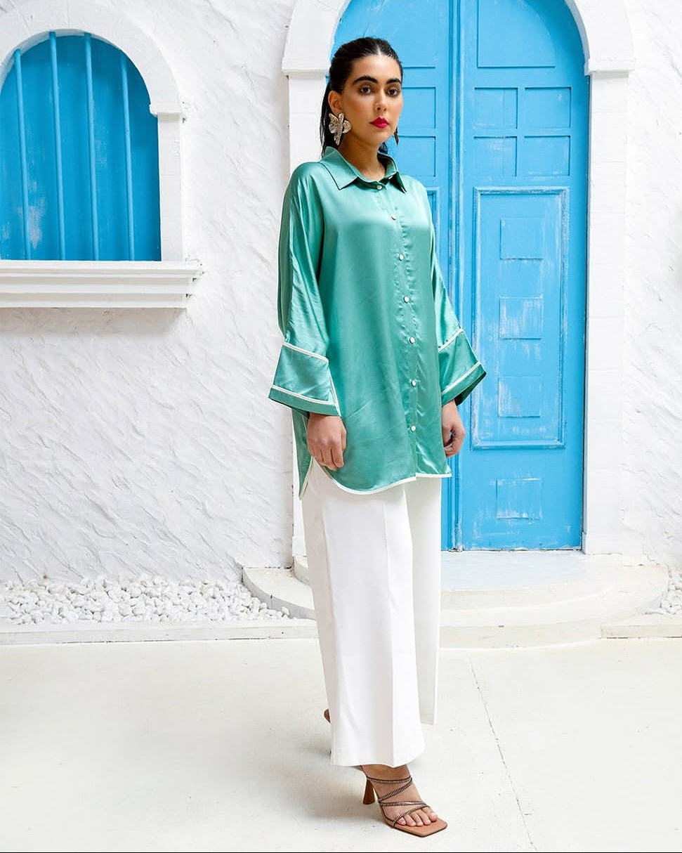 Aqua Line Shirt